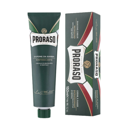 Proraso barberkrem i tube - Eukalyptus og mentol